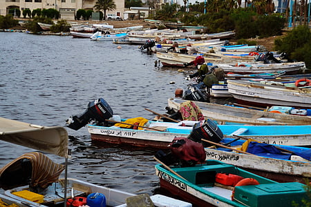 Jeddah, bateaux, vieux