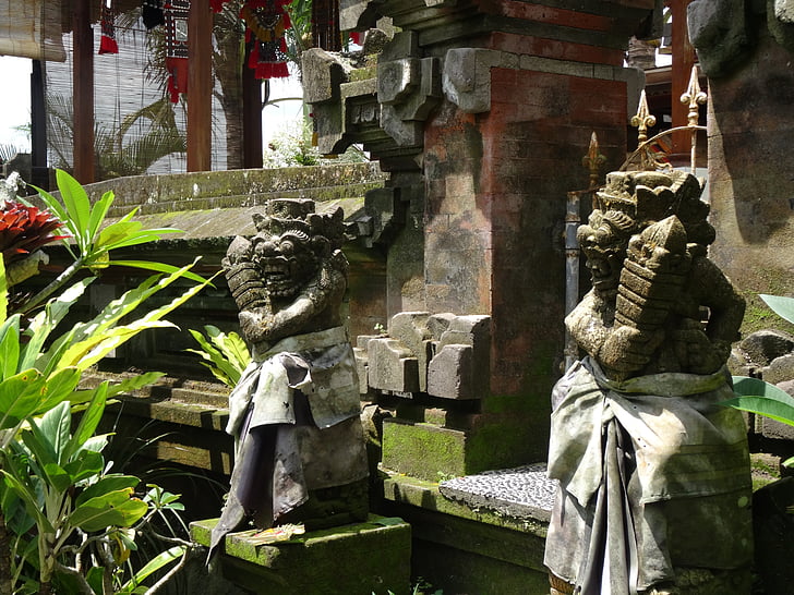estatua de, Templo de, arquitectura, Tailandia, budismo, Asia, viajes