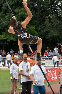 atletica leggera, salto con l'asta, Sport, Junior di gala mannheim