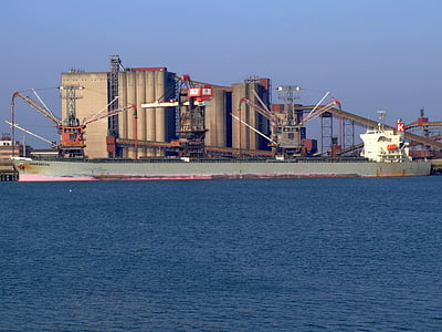 amarantha, navire, port, Rotterdam, Holland, Europoort, bateau