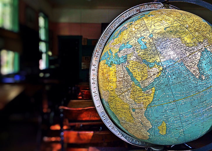 globe, world, earth, planet, sphere, classroom, knowledge
