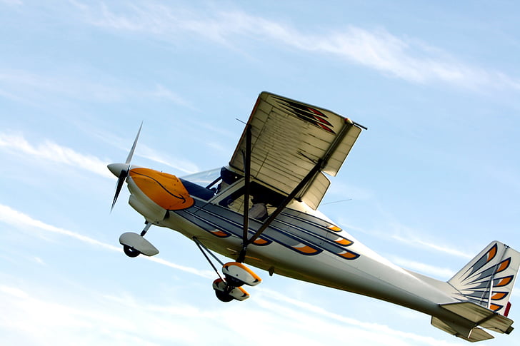 avión de hélice, avión, doble decker, hélice, volar, Oldtimer, avión del deporte