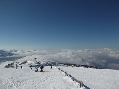 Ski run, khu trượt tuyết, Ski dốc, Ski, chanrousse, mùa đông, tuyết