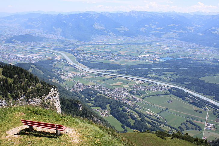 mäed, Panorama, maastik, Alpine, Alpide jalamile, matk, Matkamine