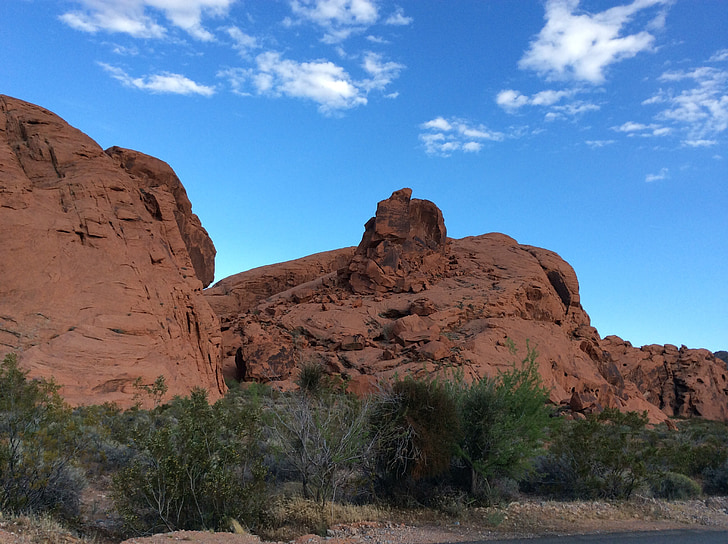roca roja, desierto, paisaje, natural, Turismo, arena, naranja