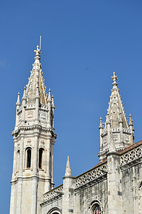 Португалия, Jerónimos, Лисабон, град, декадентски, манастир