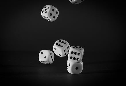 cube, eyes, fall, gambling, leisure games, dice, luck