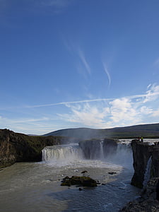 Исландия, пейзаж, Водопад, воды