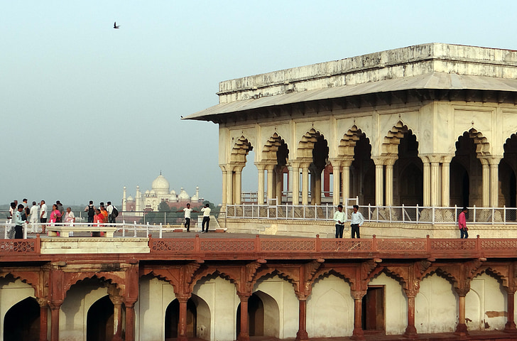 musamman burj, Agra fort, het platform, Fort, erfgoed, Agra, India