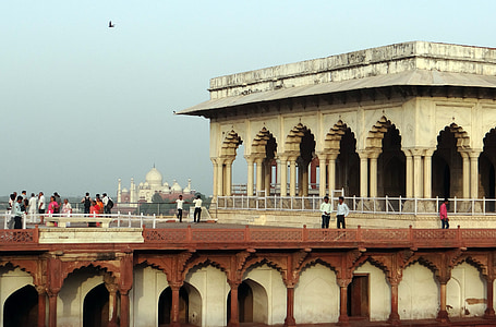 musamman burj, Agra fort, arkitektur, Fort, arv, Agra, Indien