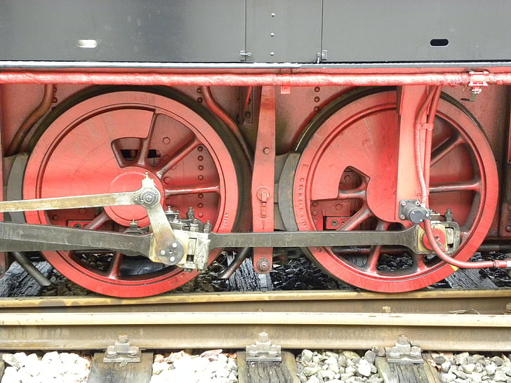 locomotive, train, chemin de fer, roues, en voiture, Comment fonctionne, T3 930