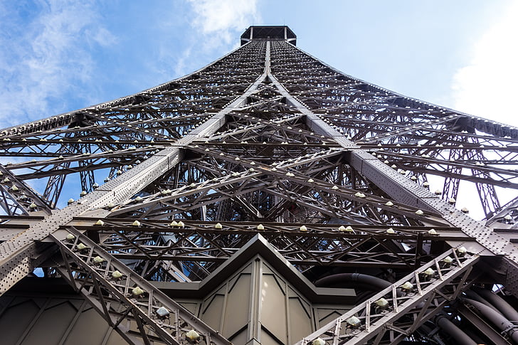 Parijs, Eiffeltoren, toren, Frankrijk, Eiffel, het platform, Landmark