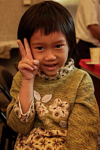 Taiwan, lukang, Rainbow, väike, tüdrukud, portree, lapse