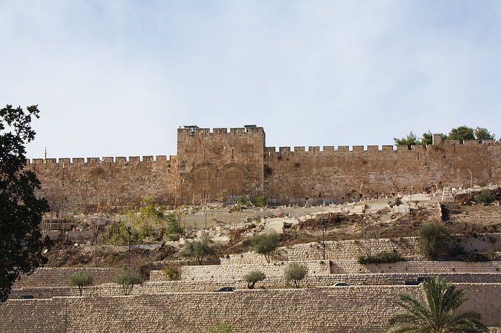 Golden gate, Jeruzalem, de muren, Israël, gateway, religie, monument