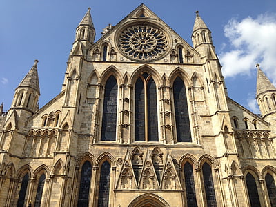 cathédrale York minster, Pierre, gothique