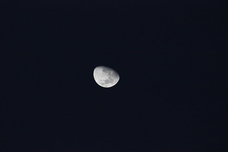 Luna, noc, večer