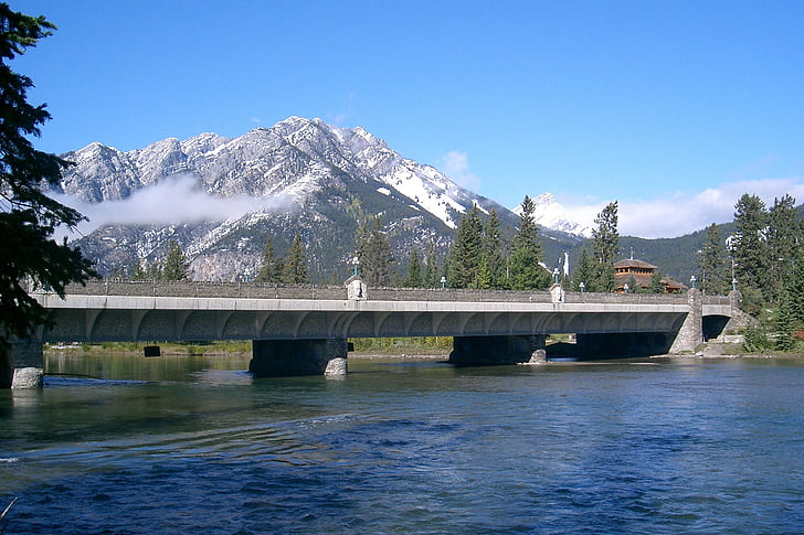 Banff národný park, Kanada, Banff, Národný park, Príroda, Alberta, jazero