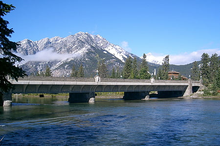 Banff national park, Kanada, Banff, National park, narave, Alberta, jezero