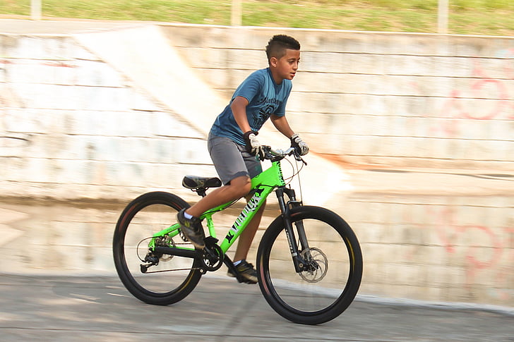 fast, bike, running