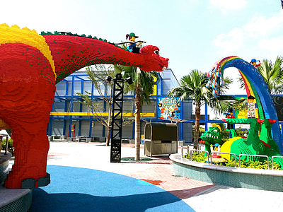 Legoland Malásia, Legoland, Malásia, parque temático, criança, Lego, Parque de diversões
