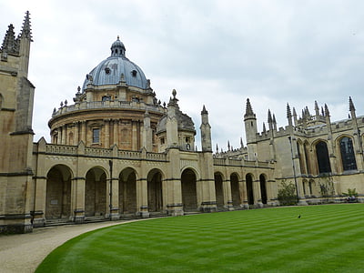 Оксфорд, Англия, здание, Архитектура, Университет, Колледж, Исторически