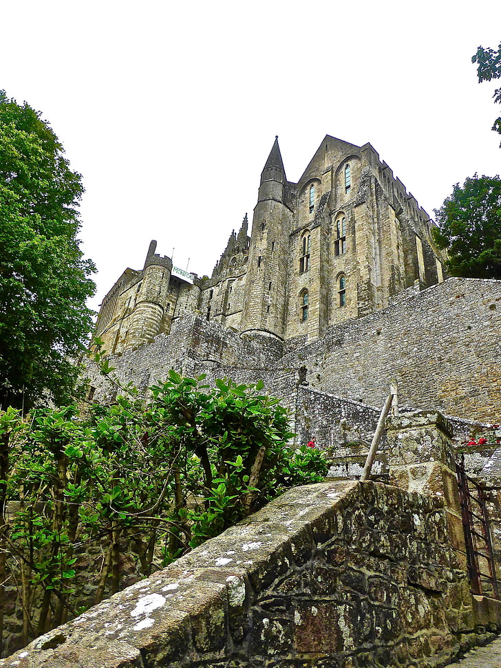 gradu: Oudenaarde, samostan, zid, strme, uspon, vrh brda