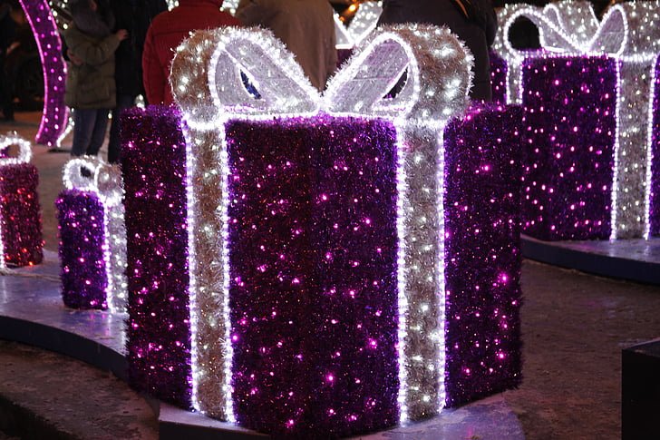 Silvester, Geschenk, Urlaub, Ornament, Box