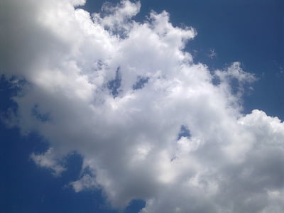 đám mây, bầu trời, Thiên nhiên, Xem, cảnh quan, Aura, màu xanh
