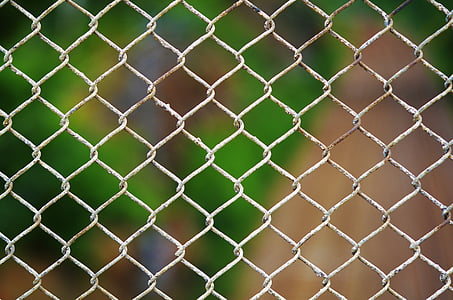 žičana, ograda, Lanac, žica, metala, sigurnost, industrijske