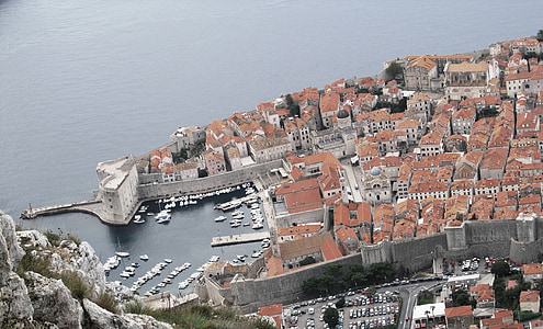 Dubrovnik, Hrvaška, prazniki, mesto, pogled