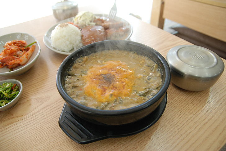 chueotang, jedzenie, Seoul, korea Południowa, Bob, posiłek, Zupa