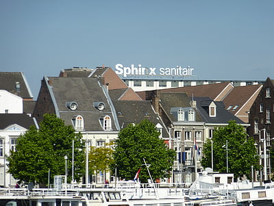 Maastrichti, központ, történelem, Szfinx, vízvezeték, háló, Limburg