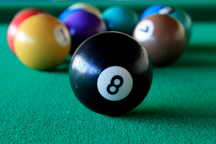 snooker, billiards, game, balls, colored, competition, table