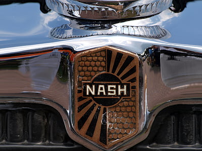 Nash, logo, bil, fabrikanten, emblem, symbol, design