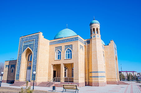 moskee, moskee van de stad, het platform, monument, gebouw, orthodoxe gebouw, Moslim