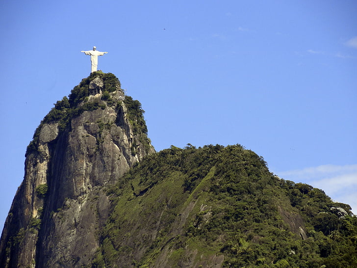Corcovado, Crist, Rio de janeiro, Crist Redemptor, Brasil