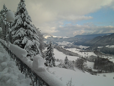 sneg, krajine, Jura