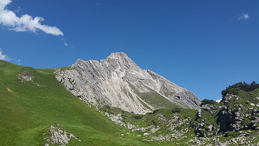 Bebri galvu, Lehs ieleja, kalns, Alpu, bergtour, Allgäu, Pārgājieni