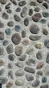 Sassi, fósseis, pedras, parede, Cor, textura, tinta