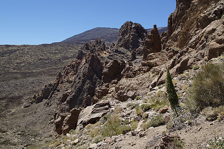 Teide national park, Taman Nasional, batu, Formasi batuan, Tenerife, Kepulauan Canary, Teide