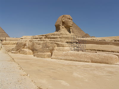 Ägypten, Reisen, Motiv, Pyramide, Sphinx