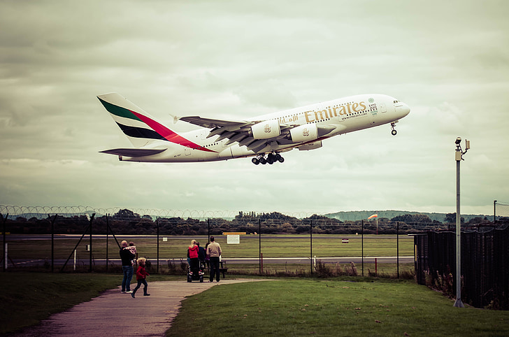 airbus, a380, airplane, aviation, plane, aircraft, jet