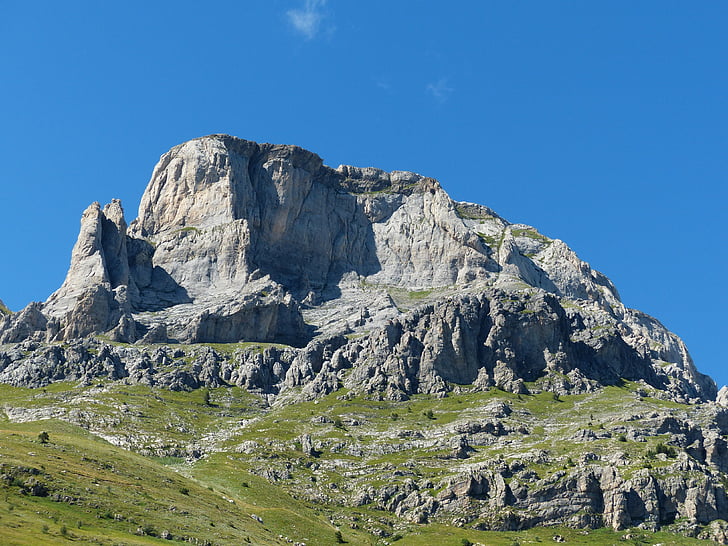 bricchi neri, Rocca Vladimír, hory, Summit, Rock, Monte mongioie, mongioie