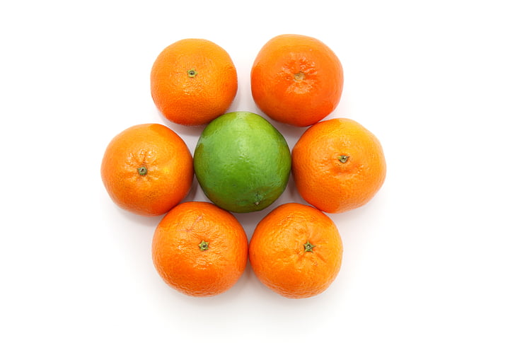 buah, Makanan, bunga, jeruk, kapur, sehat, keseimbangan