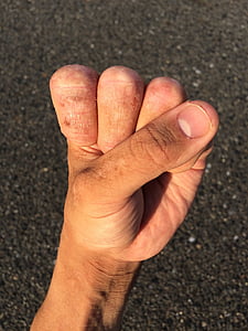 hand, finger, nail, wrist, thumb, young, japanese