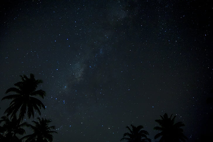 Starscape, stjerner, himmelen, natt, universet, astronomi, plass