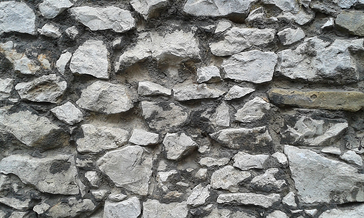 kamenná zeď, zeď, kámen