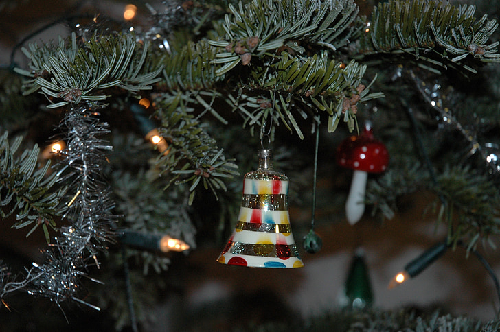 christmas, christmas tree, party, kersttak, christmas bell, christmas tree decorations