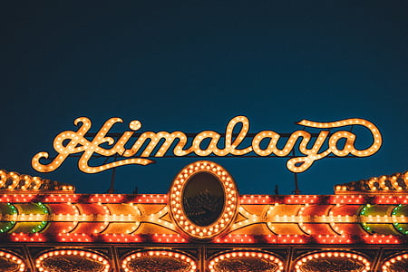 billboard, casino, himalaya, lights, royalty  images
