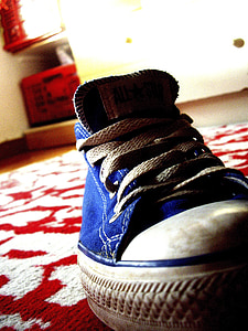 靴, コンバース, チャック, 靴紐, スニーカー, スニーカー, すべての星